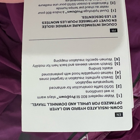 NWT North Face Steep Series small 50/50 down jacket - Picture 10 of 13